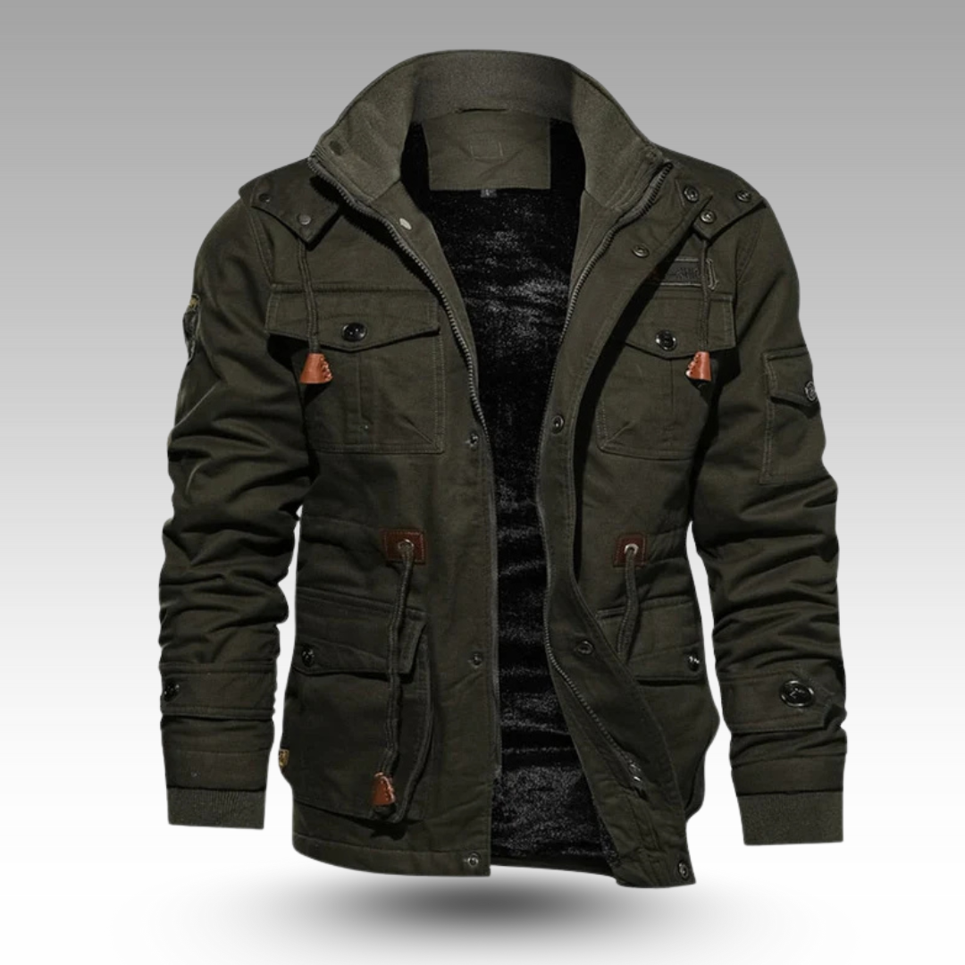 Veyro™ - Tyylikäs Moderni Takki Vuorella & Useilla Taskuilla