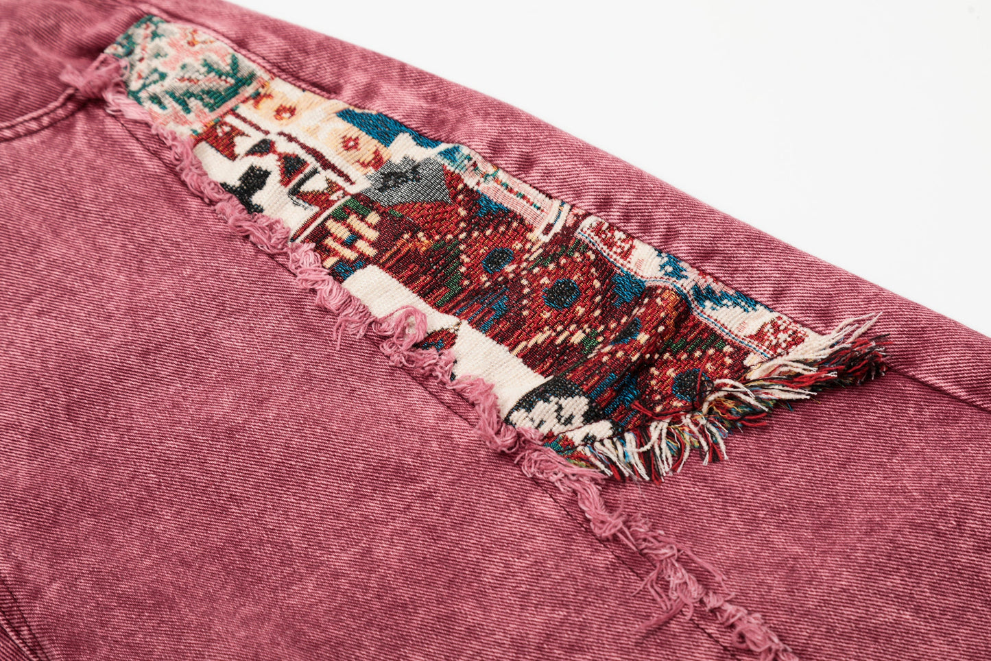 AURELIS™ | VINTAGE PATCH WIDE-LEG HOUSUT