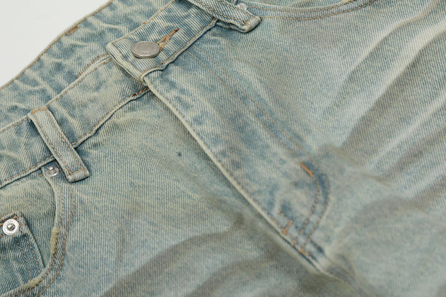 ÉLENE™ | FADED SKY WIDE-LEG HOUSUT