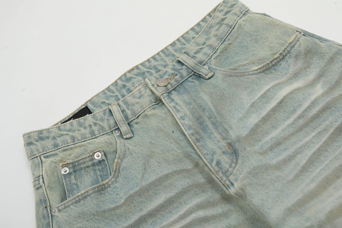 ÉLENE™ | FADED SKY WIDE-LEG HOUSUT