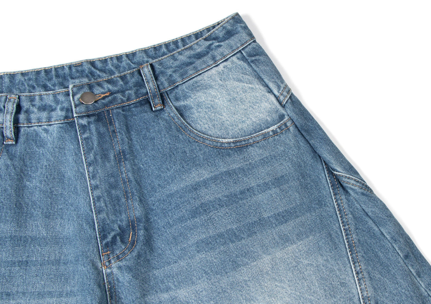 VALTÉ™ | STRUCTURED VOLUME DENIM-HOUSUT