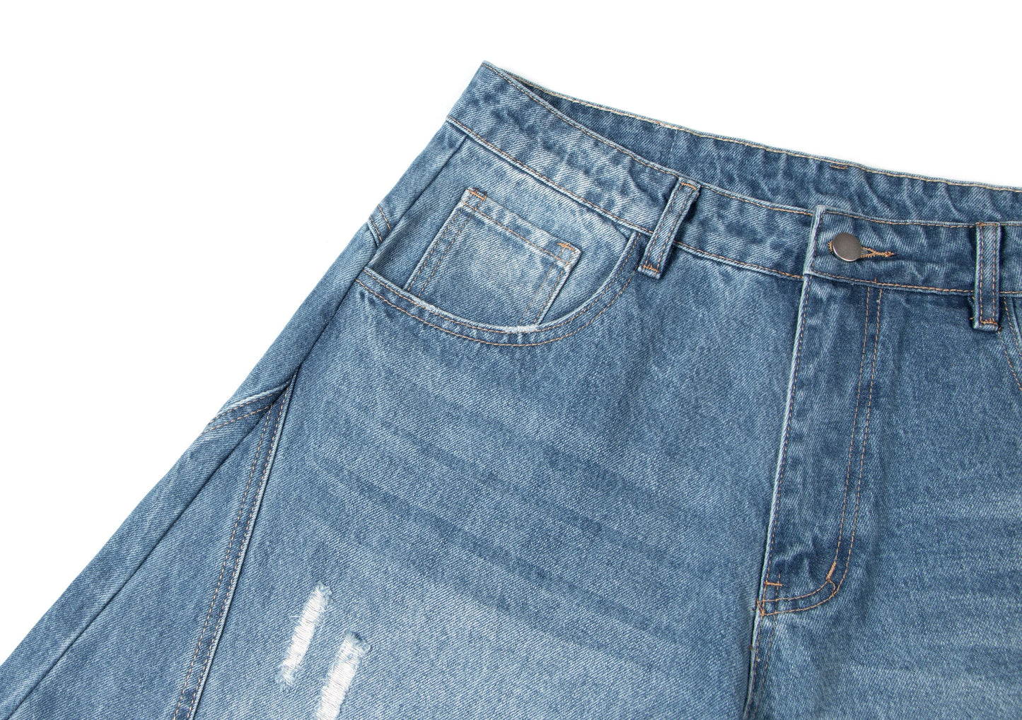 VALTÉ™ | STRUCTURED VOLUME DENIM-HOUSUT