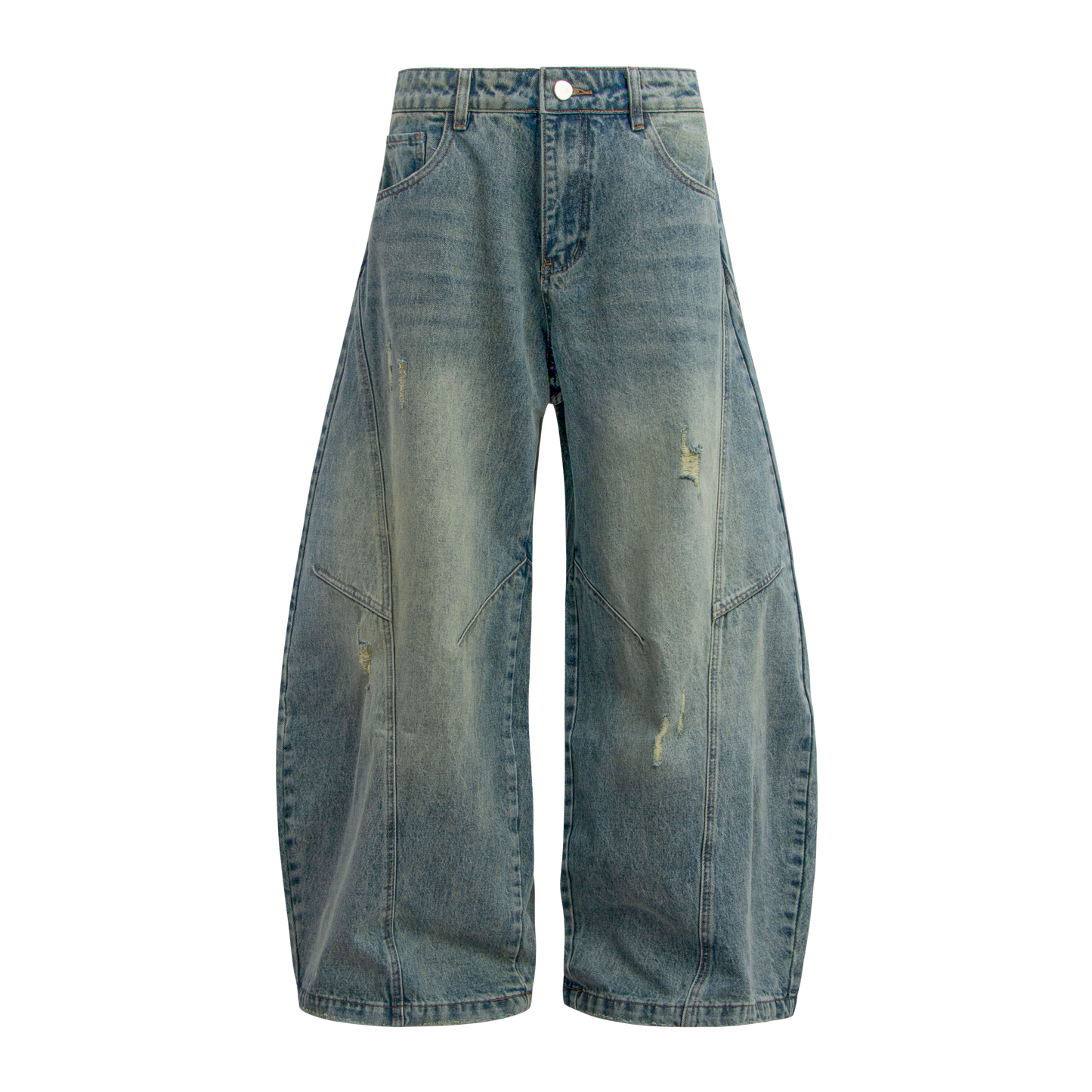 VALTÉ™ | STRUCTURED VOLUME DENIM-HOUSUT