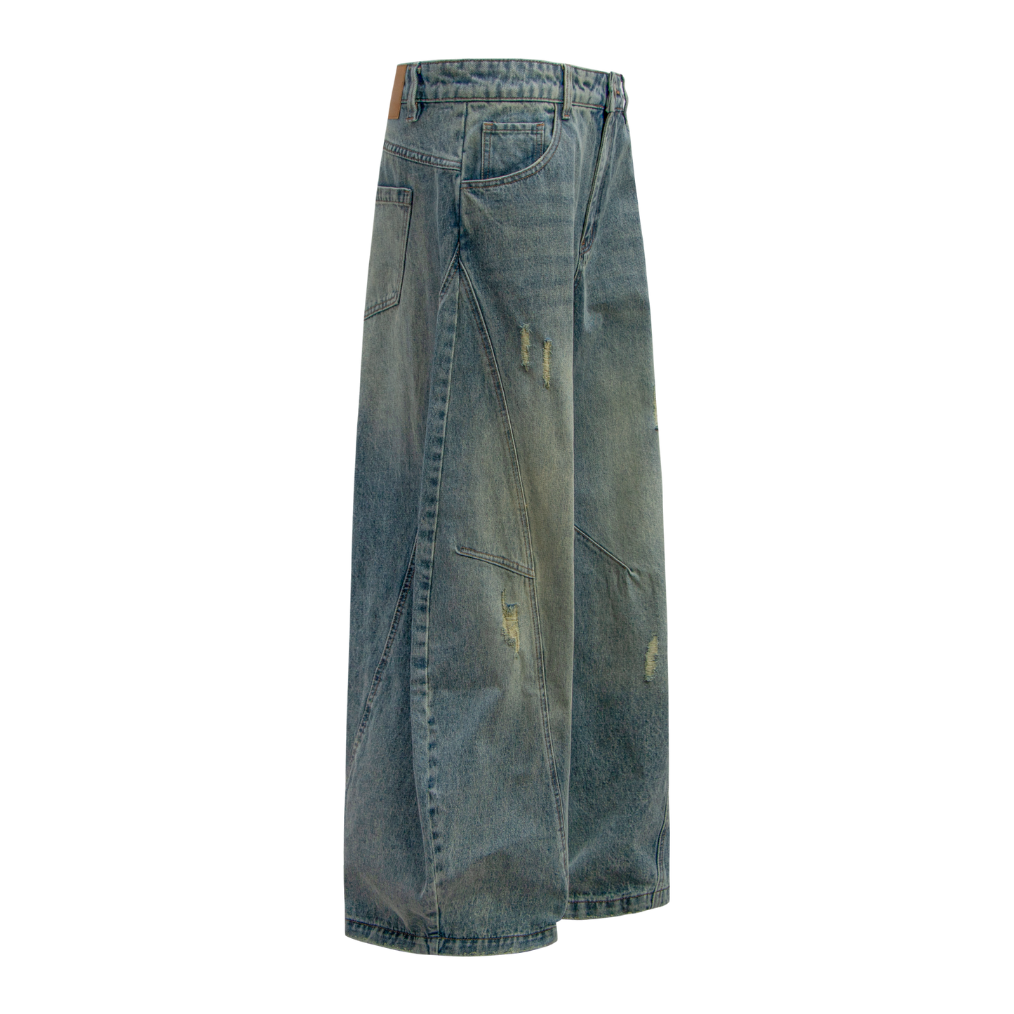 VALTÉ™ | STRUCTURED VOLUME DENIM-HOUSUT