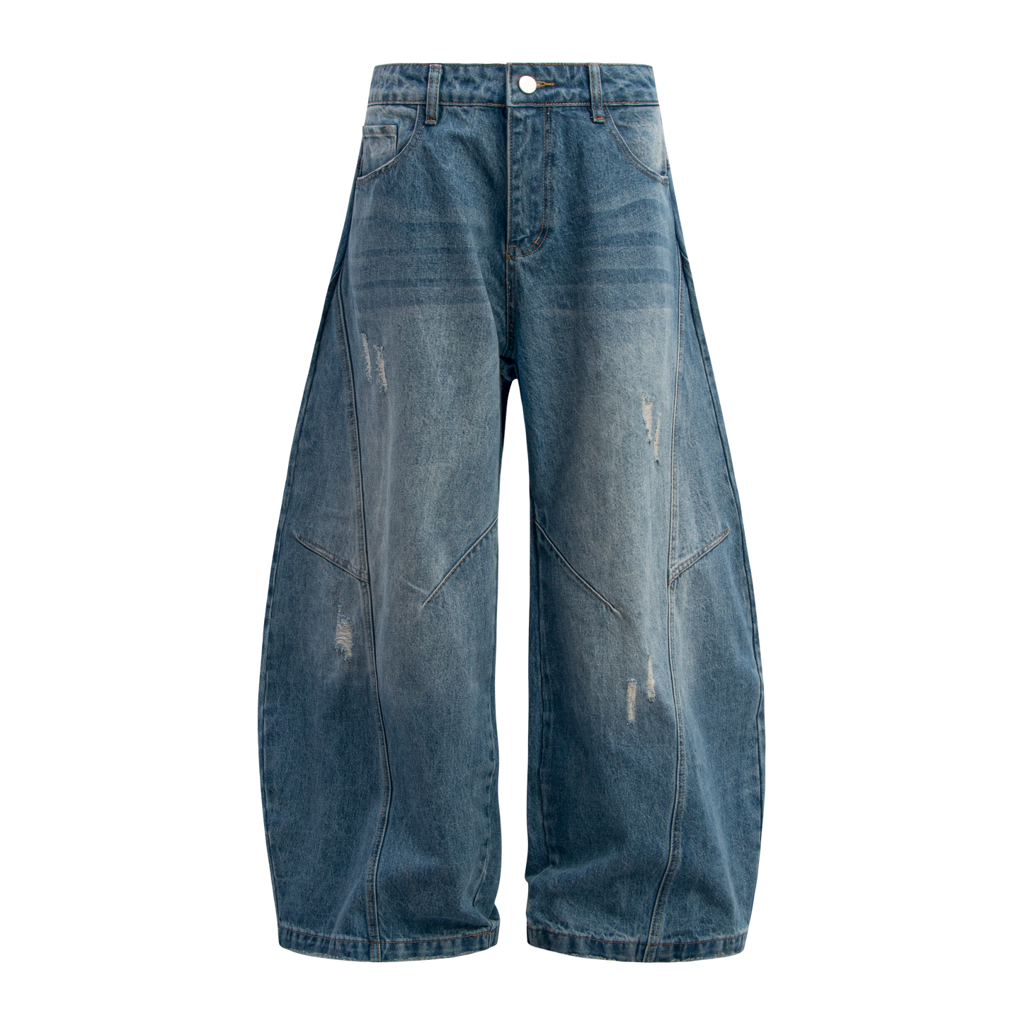 VALTÉ™ | STRUCTURED VOLUME DENIM-HOUSUT