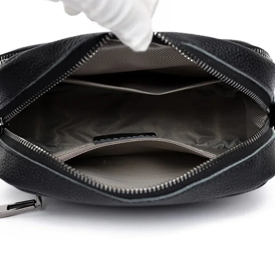 Zara | Fins Nahkainen Olkalaukku