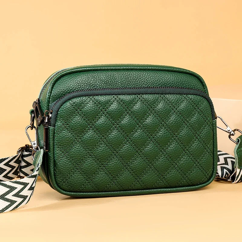 Josie | Viimeistellyt Nahkainen Olkalaukku