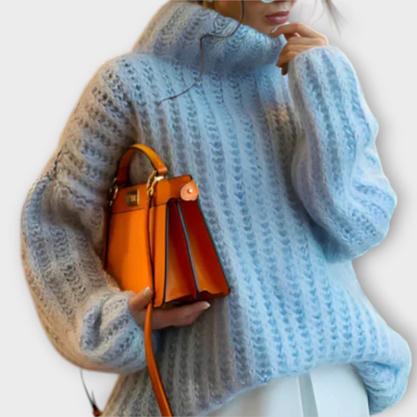 Paulina - Pehmeä pitkähihainen naisten huppari